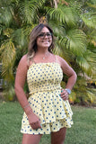 Yellow Polka Dots Set