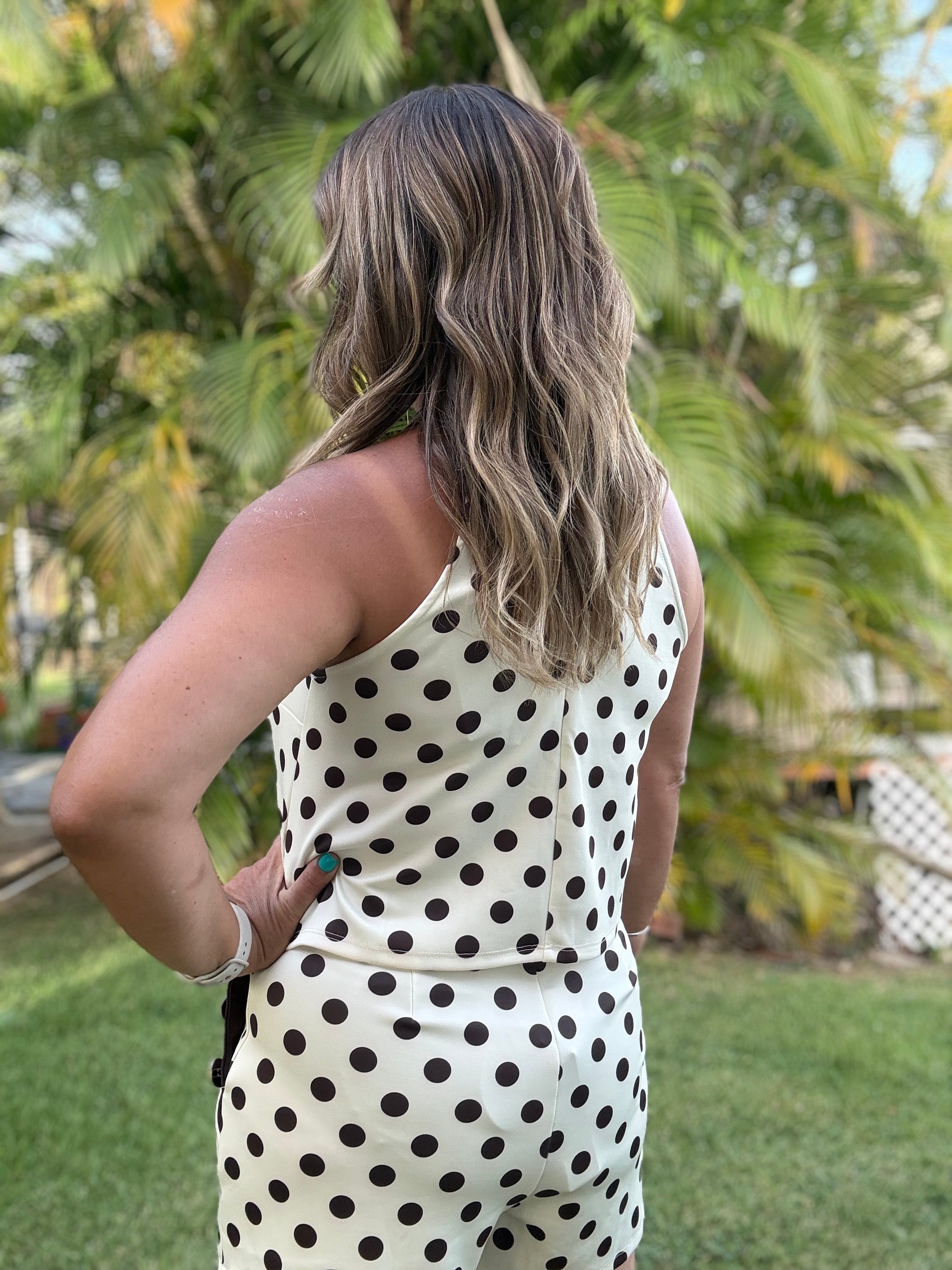Brown Polka Dots Set