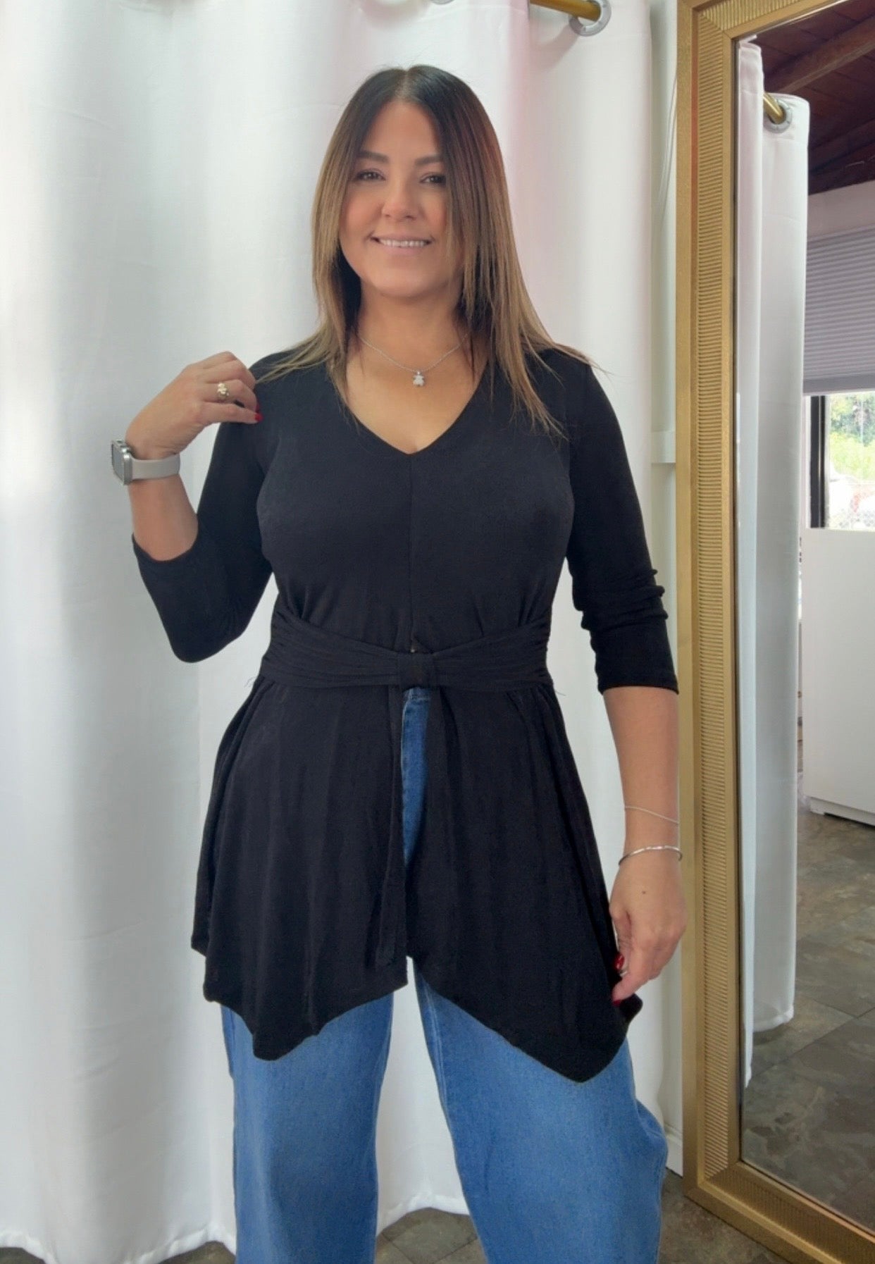 Blusa negra
