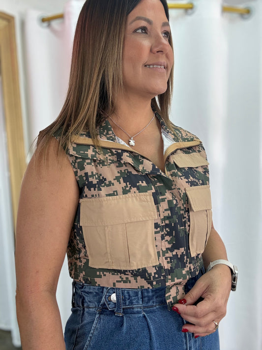 Camuflaje Top
