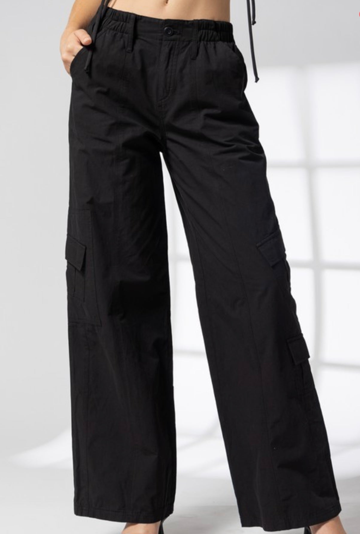 Gracelyn Cargo Pants Black